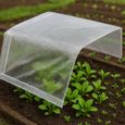 Bâche Transparente WERKA PRO 80 G/m² 6 X 10 M - Protection UV Multifonction Extérieure