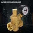 Réducteur de pression, régulateur de pression DN20, réducteur de régulateur de pression d'eau réglable en laiton DN20 avec-1