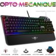 Clavier Gamer Xpert K900 LED Switch Laser Opto-Mécanique Anti Ghosting Intégral avec Bouton Son MAO GAMING PS5 PS4 XBOX ONE X et S-1