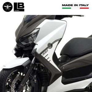 Pot d'échappement YAMAHA X-MAX 125 Mover Inox verni noir MV.YA