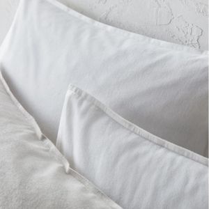 Taie d'oreiller uni 70x50 cm pur percale PRIMO Blanc