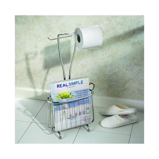 Derouleur Papier Toilettes Avec Porte Revues Achat Vente Serviteur Wc Derouleur Papier Toilettes Cdiscount