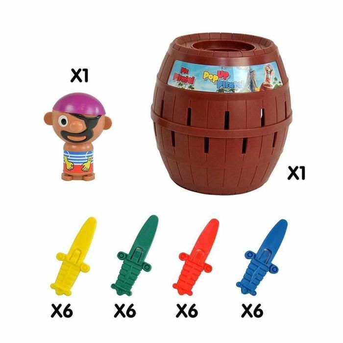 ZUCOS Jeu de Rôle de Costume de Pirate pour enfants - Jouets de Pirates Accessoires de Habillage d'anniversaire