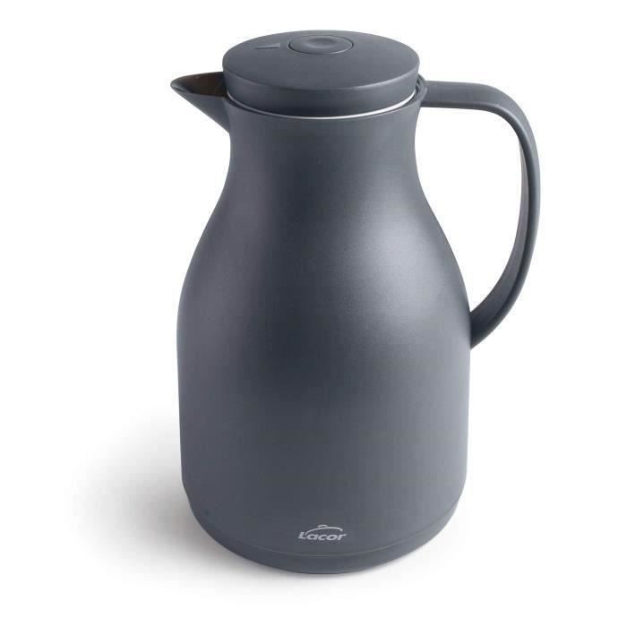 Pichet Cylindrique Gourmet Lacor 12 Cm - En Inox Argenté, Finition Polie Extérieure Et Mate Intérieure