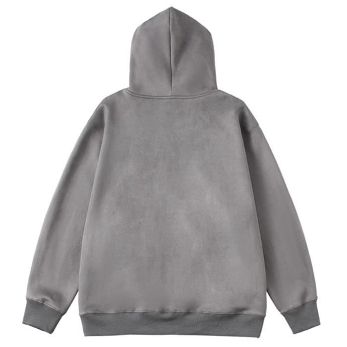 Pull homme uni en coton 100% à Gris - Cdiscount Prêt-à-Porter