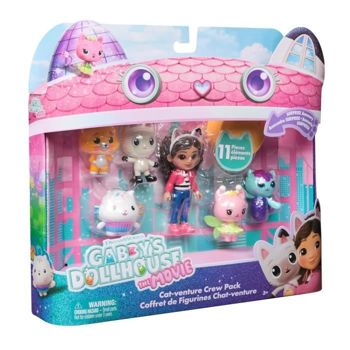 Gabby et La Maison Magique figurines de voyage pour occuper les enfants