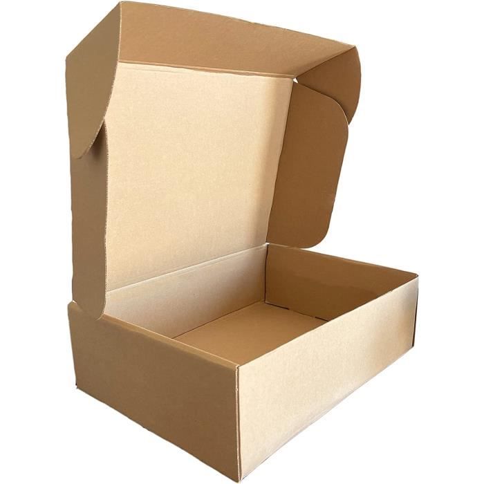 Youmar Solutions Lot de 25 boîtes en carton Taille M pour commerce et
