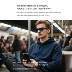 Lunettes de soleil Bluetooth 5 m avec carte micro SD Lunettes de soleil Bluetooth 5 m avec carte micro SD