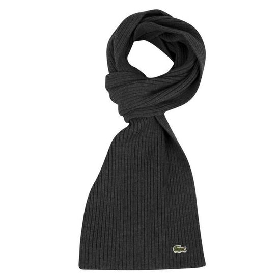 Echarpe outlet lacoste grise