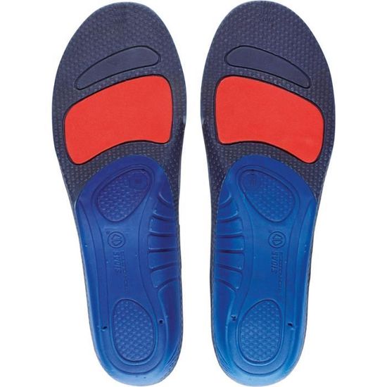 Acheter Semelles intérieures en mousse à mémoire de forme pour chaussures pour hommes et femmes, soutien de la voûte plantaire, semelles orthopédiques, coussinets de chaussures pour baskets