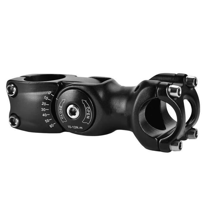 Potence de guidon de vélo 80-130 mm - Alliage d'aluminium