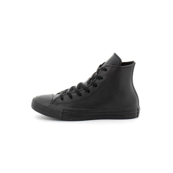 All star converse deals cuir noir