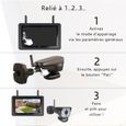 ELRO CC60RXX Extra Caméra de Surveillance Color Night Vision pour Le CZ60RIPS Camera de Surveillance Kit-3