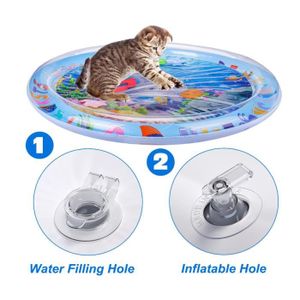 Tapis De Jeu Lit D'eau Pour Chat, Matelas D'eau Pour Chiens Et Chats