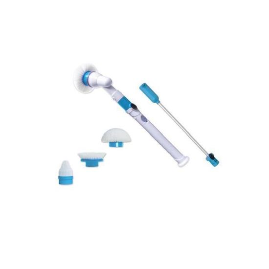 Turbo Scrub Acti Brush Electric Long Handle Spin Scrubber Menage