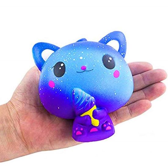 Squishy Chat Squishy Kawaii Chat Glace Anti Stress Squishies Chat Reliever Jouet Pour Party Favors Cadeaux Anniversaire Noel S M486 Cdiscount Jeux Jouets