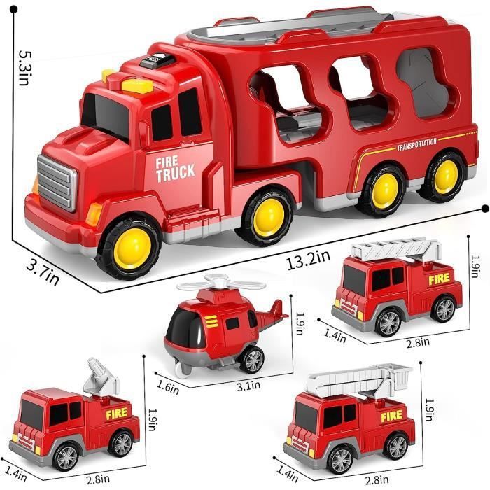 Camion pompier à friction - Pluck
