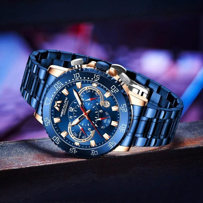 Montre homme grand cadran online