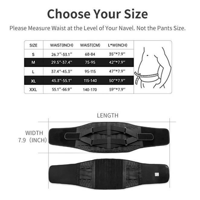 Ceinture sales lombaire fine