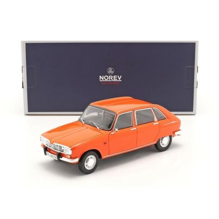 Voiture miniature - RENAULT - R16 TS 1971 - Orange - NOREV 1/18