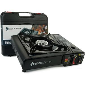 Réchaud à Gaz Portable EUROCAMPING - Diamètre 120 Mm - Pour Camping, Mer (Neuf)