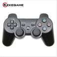  Manette Bluetooth sans fil pour manette PS3 Console sans fil pour Playstation 3 manette de jeu Joypad jeux accessoires|Noir-0