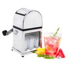 Broyeur à glace - ZGEER - Bar Manivelle - Acier inoxydable - Alliage de zinc - Surface chromée