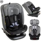 BEBELISSIMO - Siège auto Isofix - pivotant 360 ° - 40-150cm - (0-36kg) - Hellios - gris / noir- R129 i-size