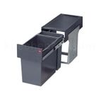 Hailo Poubelle le collectionneur de déchets TA Swing 30.2/31 tandem 24 + 7 litres