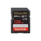 QUMOX Carte Mémoire SDHC SDXC Sandisk Extreme Pro 128Go SDXC 200MB/S 90MB/S UHS-I V30