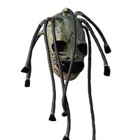 Masque d'Halloween, Horreur Latex Fantôme Visage Arbre Monstre Masque Réaliste Halloween Cosplay Props (Bronze)