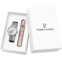 Bracelet acier femme - PIERRE LANNIER - Coffret montre femme Pierre Lannier automatique bracelets interchangeables - Couleur de la