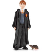 Ron et croûtard, Figurine de l'univers Harry Potter®,  pour enfants dès 6 ans, 4 x 2 x 10 cm - schleich 42634 WIZARDING WORLD