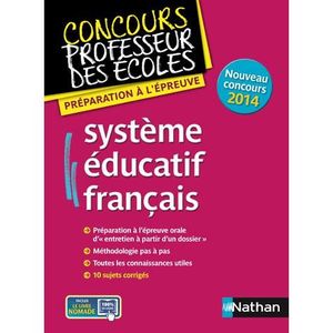 Système éducatif Français Achat Vente Livre Alain