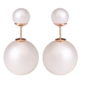Fashion Mode Boucles d/'oreilles Double perles et shamballa Tribal Cadeaux