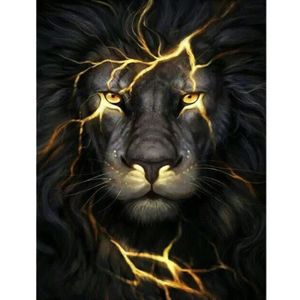 Peinture De Broderie De Diamants Tigre 5D Peinture DIY Peinture Au