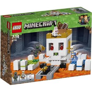 ASSEMBLAGE CONSTRUCTION LEGO® Minecraft™ 21145 Le crâne géant