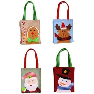 itenga Lot de 24 sacs cadeaux de Noël en papier avec pinces et autocollants Motif Joyeux Noël Noir/blanc Sapin de Noël doré 