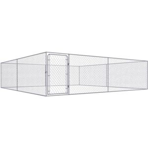 Enclos modulable avec 16 panneaux - Pour chiots, chiens, canard 