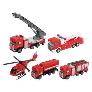 Camion de pompier - Accessoires De Voie Ferrée Magnétique En Bois, Camion  De Pompiers, Voiture De Police, Amb - Cdiscount Jeux - Jouets