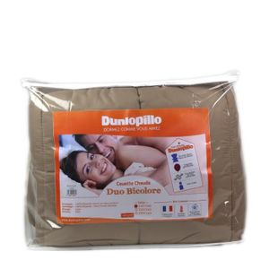 Dunlopillo Duo Couette Taupe 140 x 200 cm