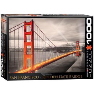 PUZZLE Puzzle Eurographics 1000 pièces - Pont Golden Gate