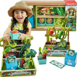 DINETTE - CUISINE Ensemble de jouets colorés Supermarket farm stall 