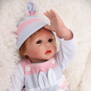 POUPÉE 20 pouces nouveau-né poupées réaliste Bebe Reborn poupées fille princesse Silicone bébé réaliste poupée