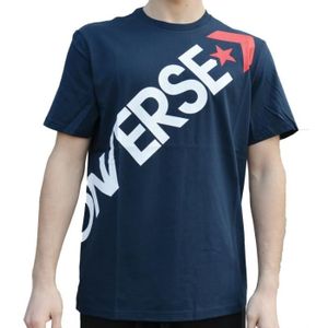 t shirt converse homme bleu