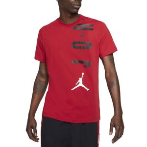 t shirt jordan rouge