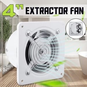 Weyot Extracteur Air Chaud,extracteur d'air Salle De Bain,Ventilateur  Mural,Spirale 8 Feuilles Muet Extracteur D4air avec[S459] - Cdiscount Jardin