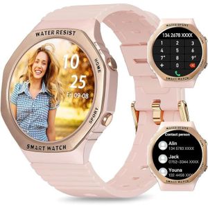 MONTRE CONNECTÉE Montre Connectée Femme, Smartwatch Homme Repondre 