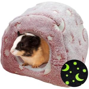 NICHE Nids Pour Rats Doux Lumineux Lit Pour Petit Animal En Molleton Nid De Couchage Maison Pour Rongeur Cochon D'Inde Hamster Sour[m7707]