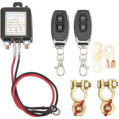 Lot De 2 Coupe-Circuit Batterie 275A 12V 24V 48V - Interrupteur Isolateur Master Switch Pour Voiture Bateau Camping-Car